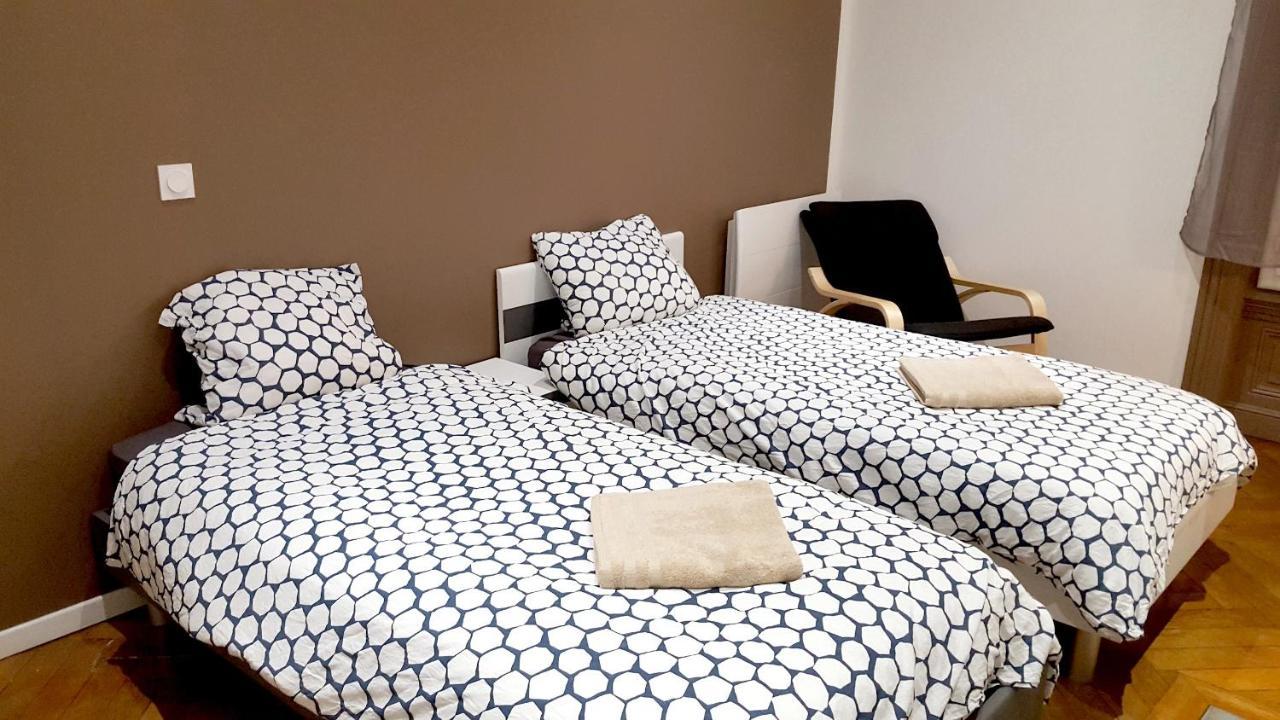L'Haussmannien Stephanois Apartment Сент Етиен Екстериор снимка