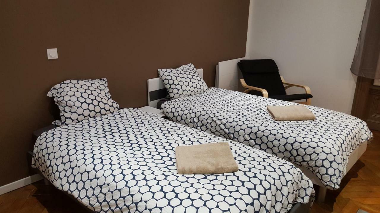 L'Haussmannien Stephanois Apartment Сент Етиен Екстериор снимка